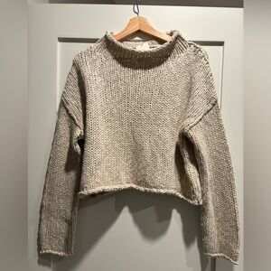 NWT Free People Opal Rollneck Knit Sweater